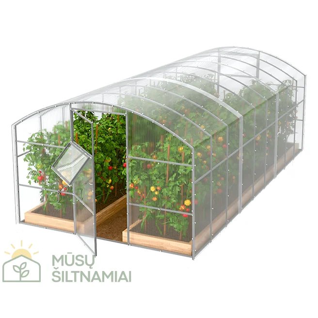 Šiltnamis Stačiasienis Plius